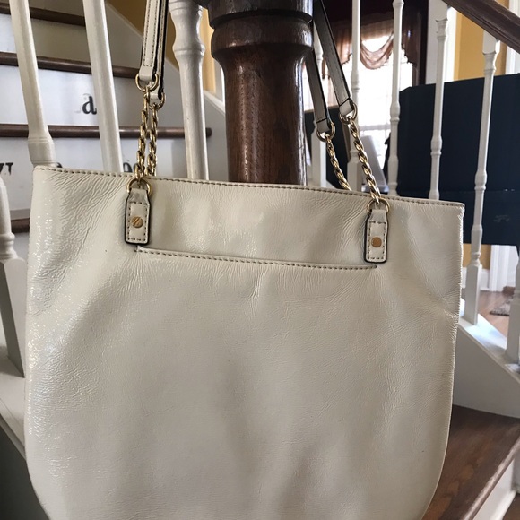 White Michael Kors purse - Picture 3 of 3